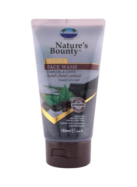 Venos Face Wash With Charcoal And Coffee Clear 150ml
