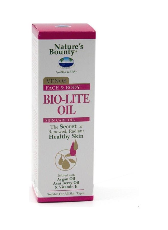 NATURE'S BOUNTY Venos Face And Body Bio-Lite Oil Clear 125ml - Image 3