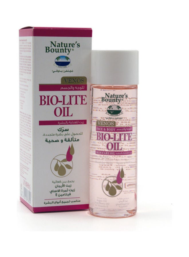 NATURE'S BOUNTY Venos Face And Body Bio-Lite Oil Clear 125ml - Image 4