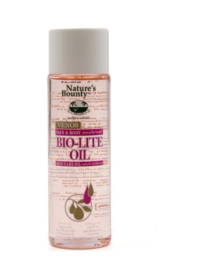 NATURE'S BOUNTY Venos Face And Body Bio-Lite Oil Clear 125ml - Image 1