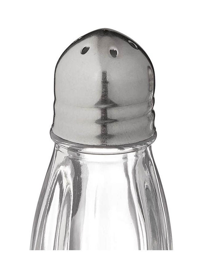 Pasabahce Salt And Pepper Shaker With Metal Lids Clear 35ml - Image 3