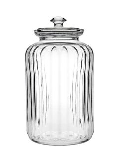 Pasabahce Glass Jar With Glass Lid Viva Clear 1500ml  - Image 1