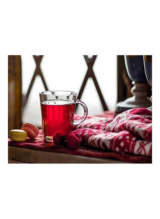 Pasabahce Tribeca Tea Mugs Set Clear 400ml  - Image 2