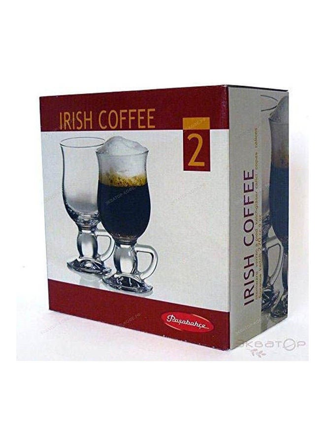 باساباتشي طقم أكواب قهوة شفاف 270 مل شفاف/ متعدد الألوان 270ملليلتر - Image 3