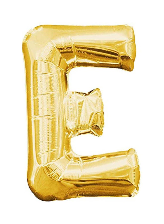 Secret E Letter Birthday Balloon 100x95cm 