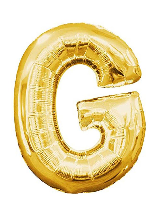 Secret G Letter Birthday Balloon 100x95cm 