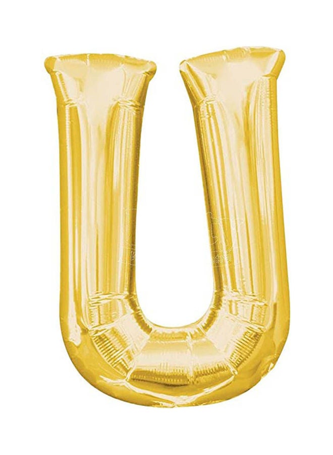 U Letter Birthday Balloon 100x95cm - v1645350056/N52729640A_1