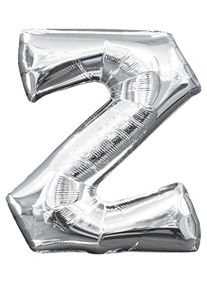 Secret Z Letter Birthday Balloon 100x95cm 