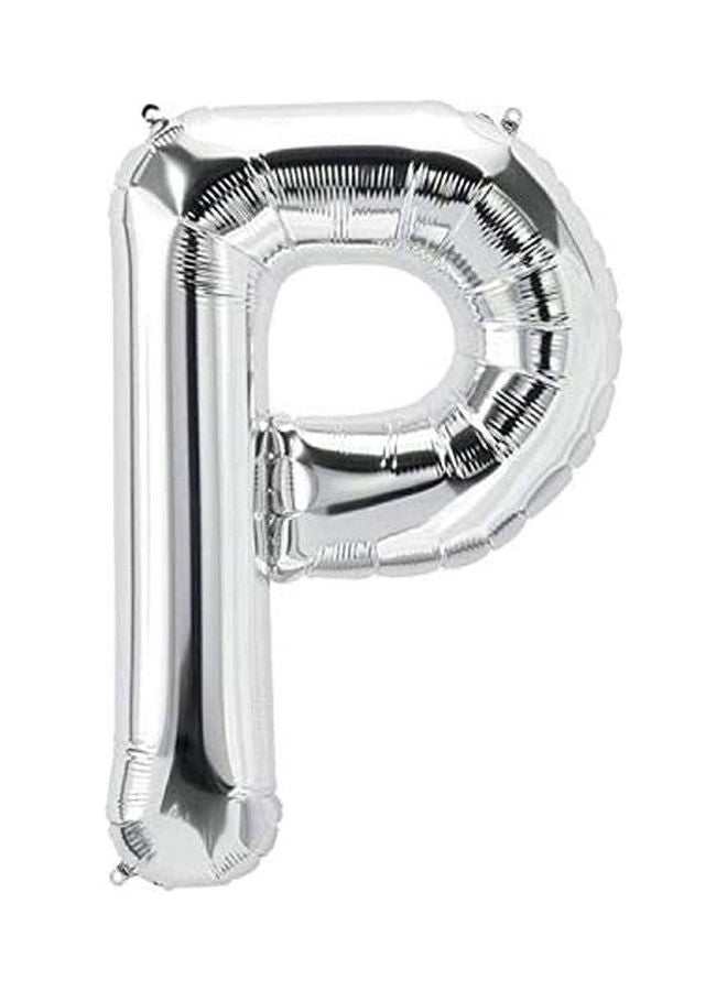 NorthStar Letter P Helium Foil Balloon 34inch 