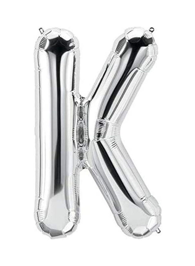 NorthStar Letter K Helium Foil Balloon 34inch 