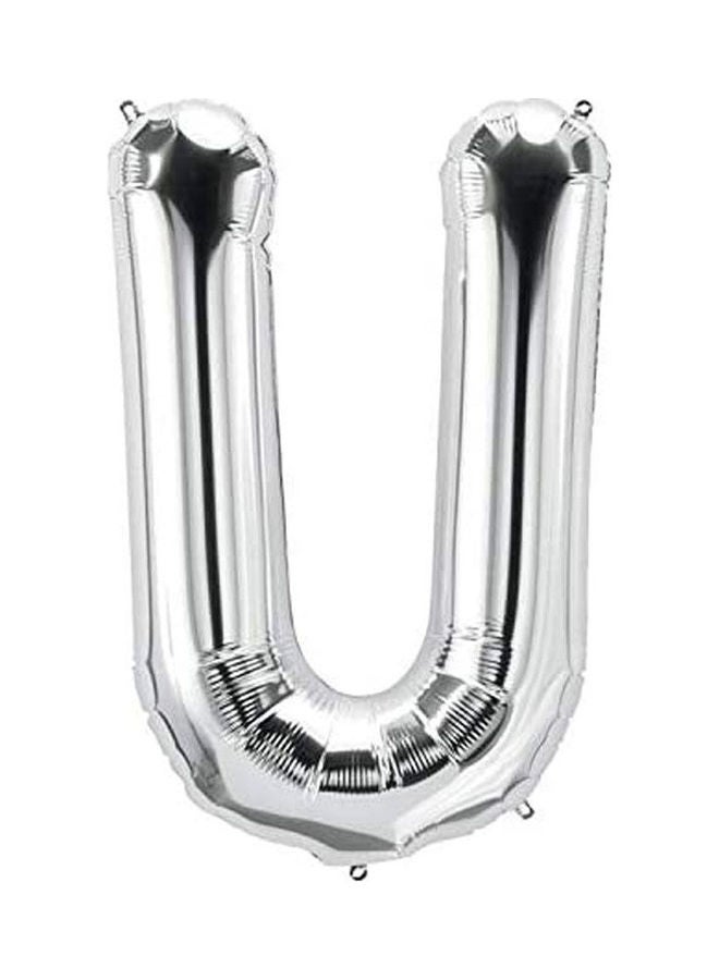 NorthStar Letter U Helium Foil Balloon 34inch 