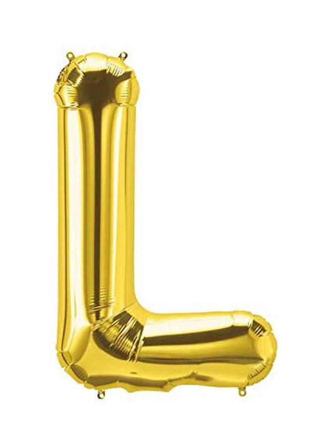 NorthStar Small Letter-L Gold 100x95cm 