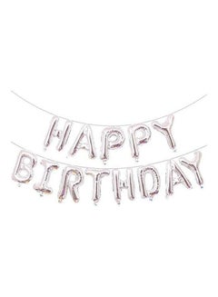Happy Birthday Alphabet Letters Party Decoration Aluminum Foil Balloons 16inch
