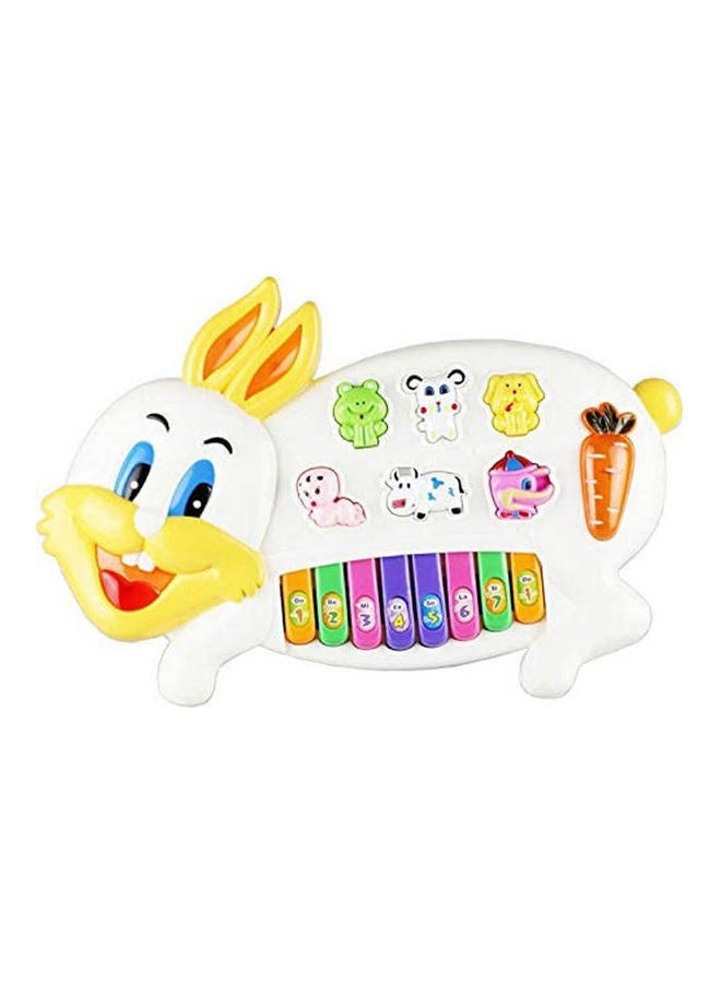 Musical Piano Rabbit Shape 