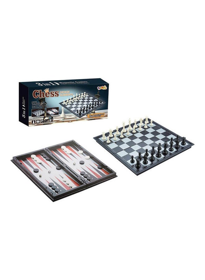 Best Toy Magnetic Chess 3 In 1, 13-98703