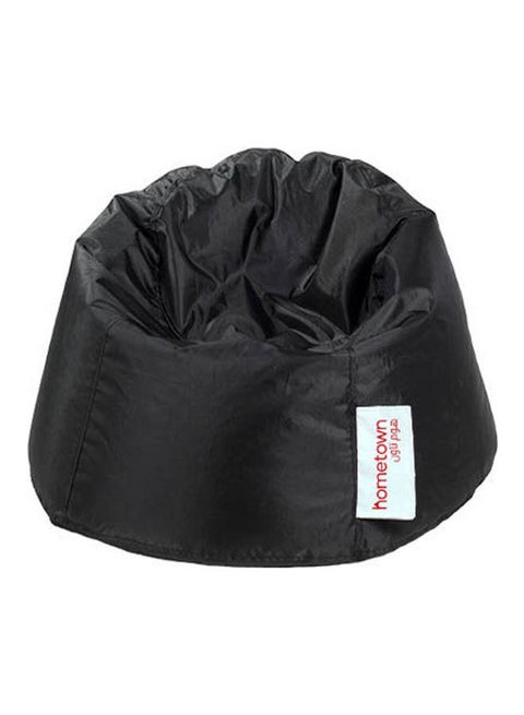 Waterproof Hometown Regular Bean Bag Black 48x74cm