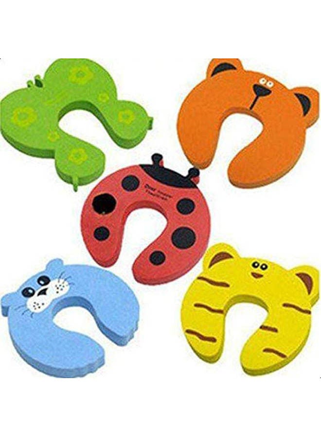 Generic Cartoon Door Jammers - Set Of 5 Stopper Holder Lock 