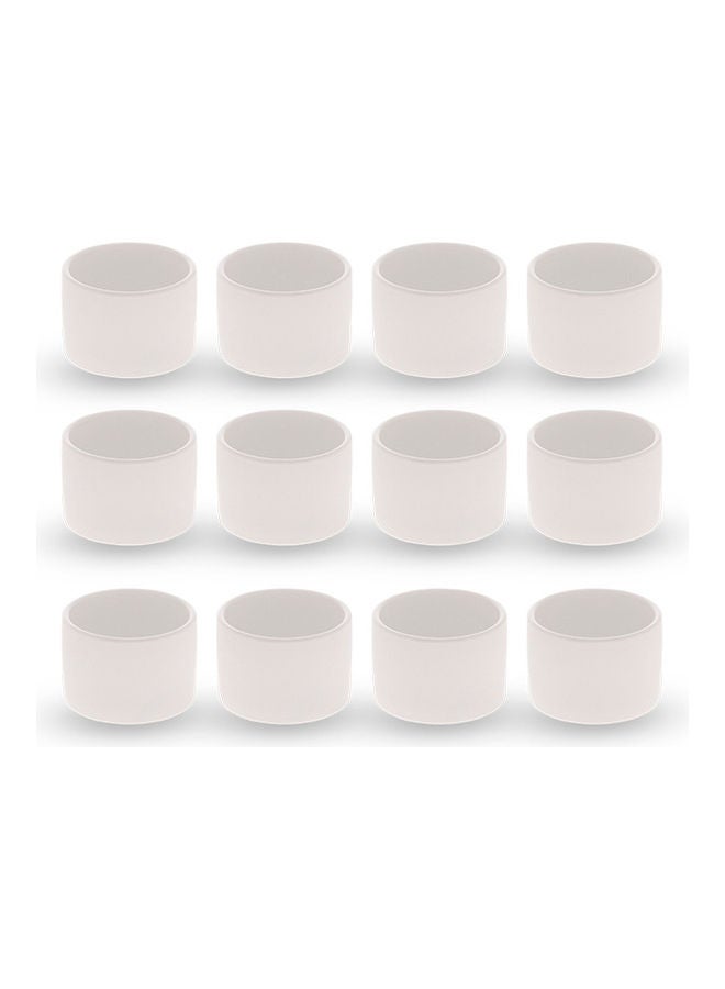 LIBBEY 12-Piece Multi Use Serving Bowl Set White 7x7x5cm - Image 1