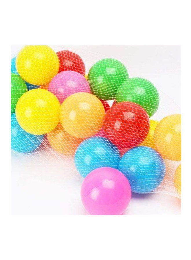 crazy cart - 100Pcs Colorful Soft Plastic Ocean Hollow Ball Fun Ballz Pit Balls Baby Kids Tent Swim Toys - Image 1