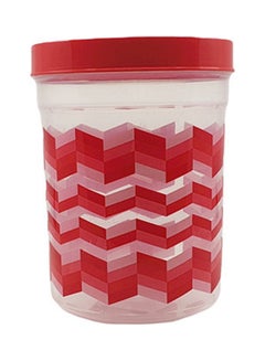 JAYPEE 4-Piece Plastic Food Container Set Red/Clear 2Liters  - Image 4