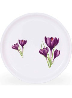 JAYPEE 12-Piece Le Dinner Round Set White/Purple 30cm  - Image 2