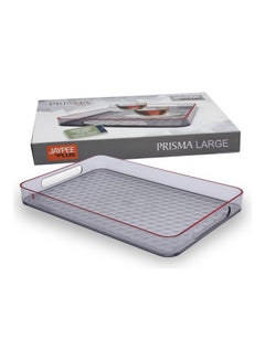 JAYPEE Unbreakable Food Serving Tray Clear 385 X285ml  - Image 1