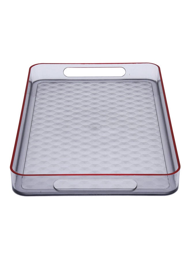 JAYPEE Unbreakable Food Serving Tray Clear 385 X285ml - Image 3