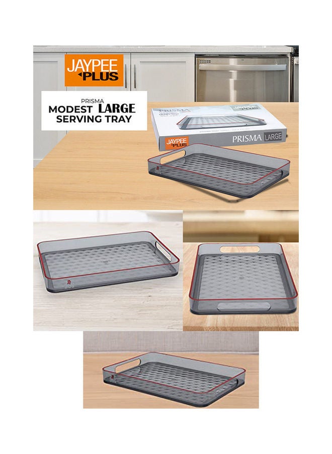 JAYPEE Unbreakable Food Serving Tray Clear 385 X285ml - Image 4