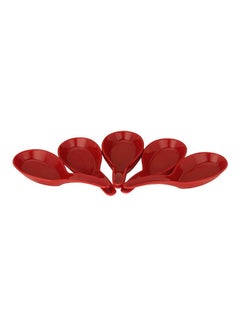 JAYPEE 12-Piece Le Dinner Celebration Soup Bowl And Spoon Set Red 250ml  - Image 5