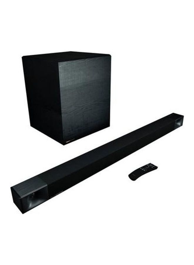 Klipsch - Cinema 600 Sound Bar With Wireless Subwoofer 10031168 Black - Image 1