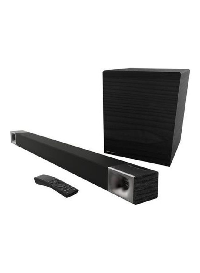 Klipsch - Cinema 600 Sound Bar With Wireless Subwoofer 10031168 Black - Image 1