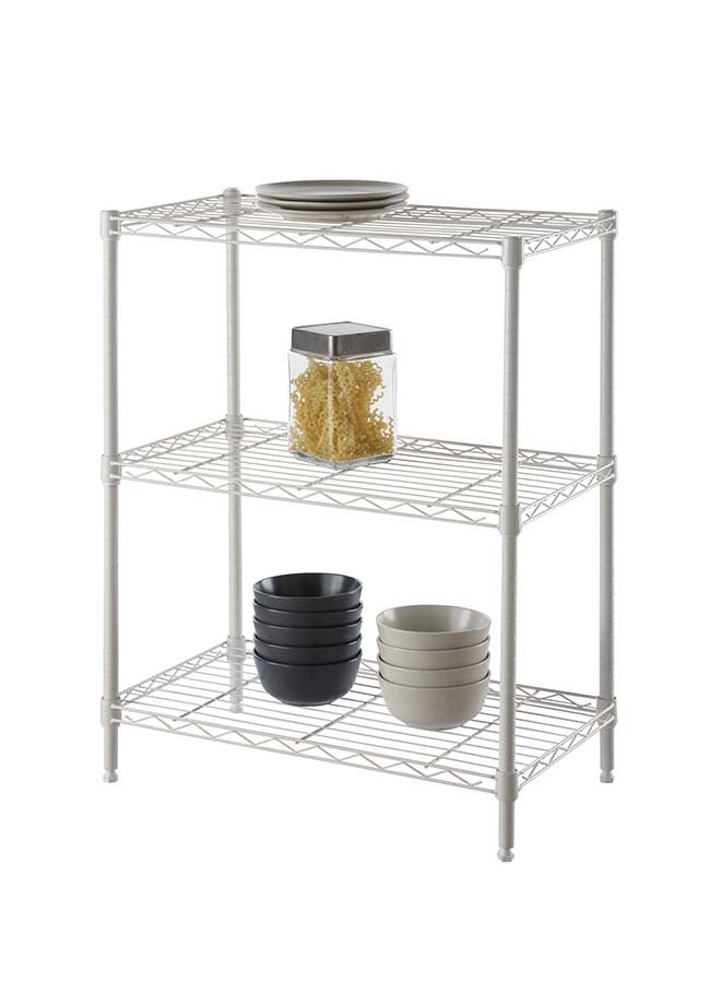 كاميل تاف حامل سلكي مكوّن من3-Shelfأرفف HTC-WR601 أبيض 60 x 35x 76Ø³Ù†ØªÙŠÙ…ØªØ± - Image 1