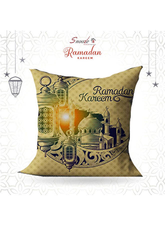 Ramadan Pillow linen Beige 45X45cm