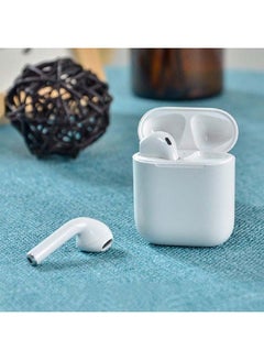 MARGOUN True Wireless Earbuds Inpods 12 TWS Bluetooth Binaural In-Ear Headphones with Charging Case White  - Image 2