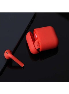 MARGOUN True Wireless Earbuds Inpods 12 TWS Bluetooth Binaural In-Ear Headphones with Charging Case Red  - Image 4