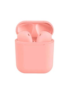MARGOUN True Wireless Earbuds Inpods 12 TWS Bluetooth Binaural In-Ear Headphones with Charging Case Pink  - Image 5