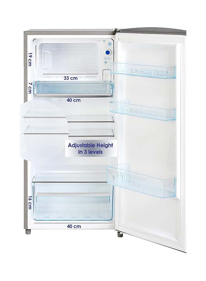 SUPER GENERAL Single Door Refrigerator 573 W SGR186 Black  - Image 4