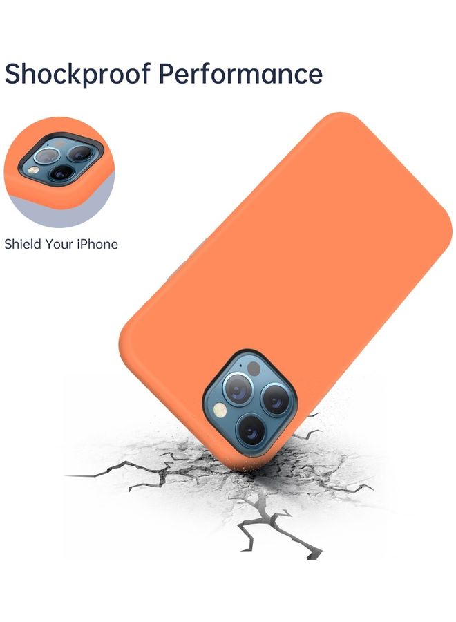 CHOETECH - Magnetic Phone Case for Apple iPhone 12/12 Pro Orange - Image 1