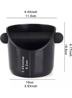 Generic Anti-Slip Coffee Knock Espresso Box Black 10cm  - Image 3