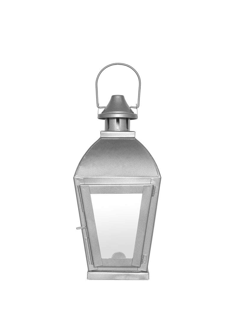 ebb & flow Modern Ideal Design Handmade Lantern Unique Luxury Quality Scents For The Perfect Stylish Home Silver 8.63X8.63X27cm  - Image 4