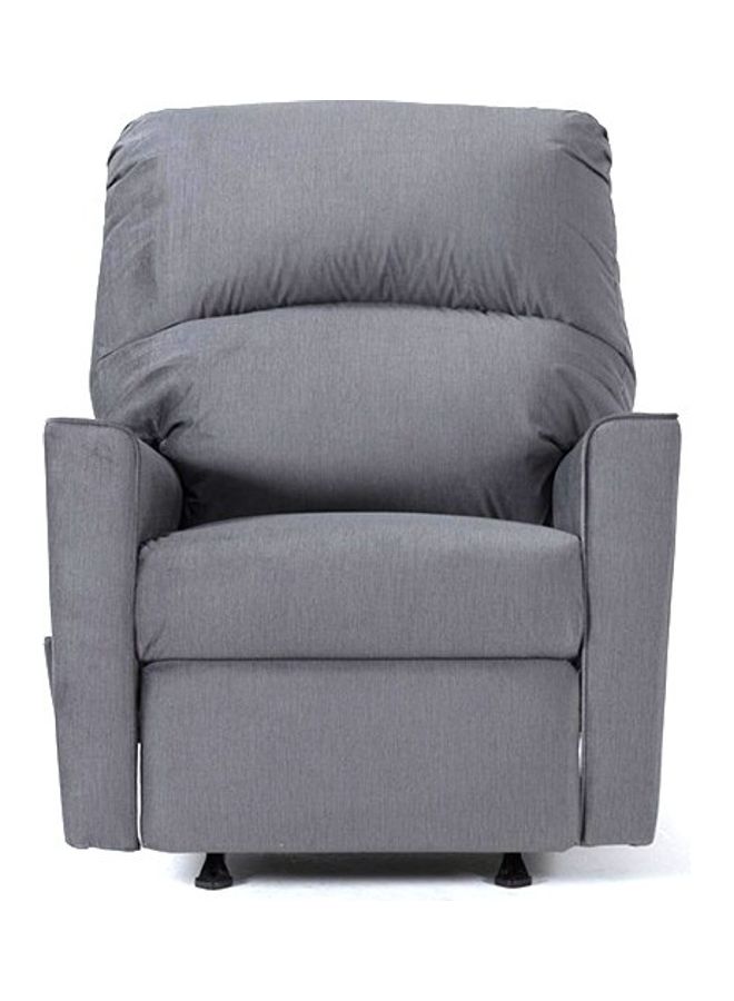 ريغال إن هاوس كرسي هزاز قابل للامتداد رمادي 87x100x102سم - Image 1