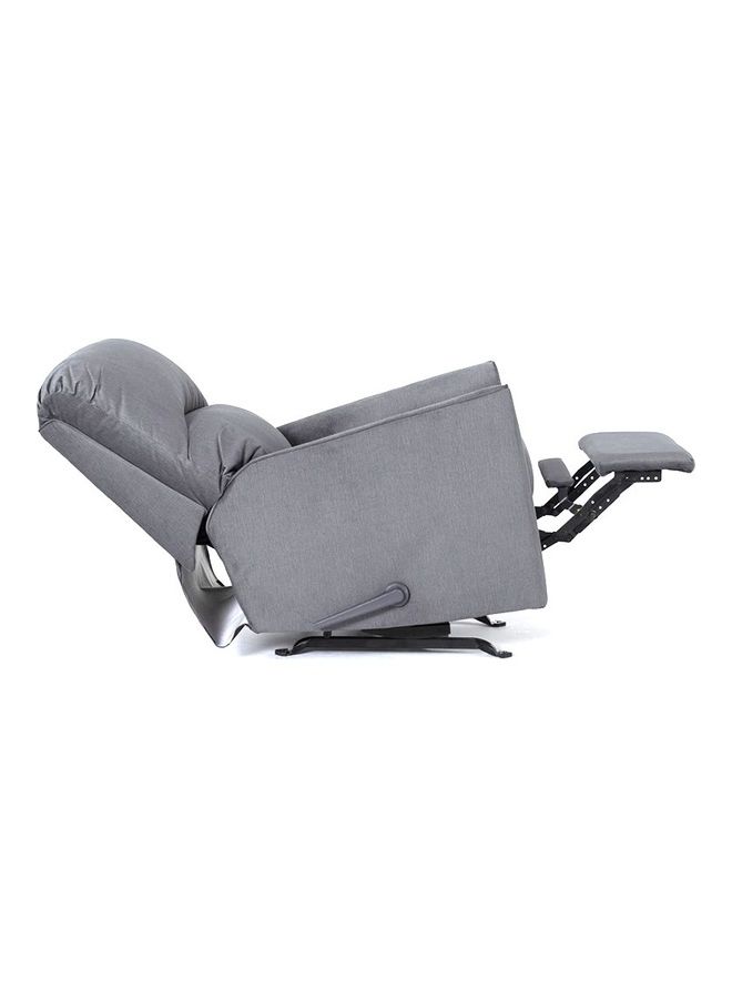 ريغال إن هاوس كرسي هزاز قابل للامتداد رمادي 87x100x102سم - Image 2