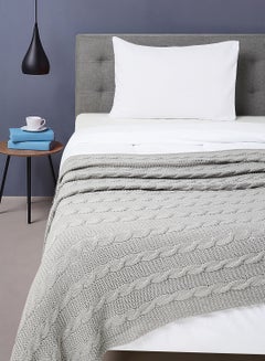 Noon East Lightweight Summer Blanket Queen Size 400 GSM Soft Knitted ...