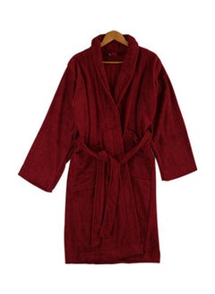 Comfort Soft Bathrobe Burgundy Mcm