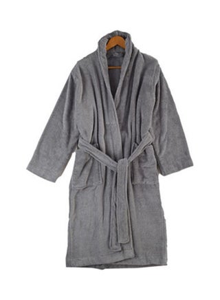 Comfort Soft Bathrobe Grey 2XLcm - v1645430438/N52732031A_1