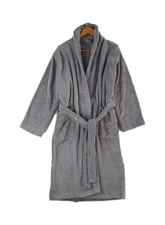 Comfort Soft Bathrobe Grey 4XLcm