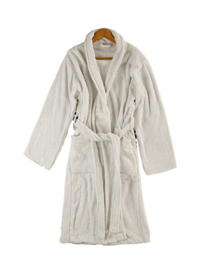 Comfort Soft Bathrobe Off-White Mcm