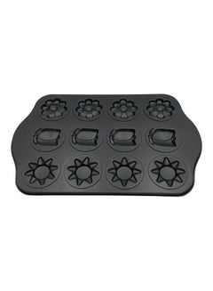 ALMUFARREJ Non-Stick Cookies Mould Black 30x40cm 