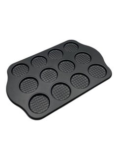 ALMUFARREJ Non-Stick Cookies Mould Black 30x40cm 