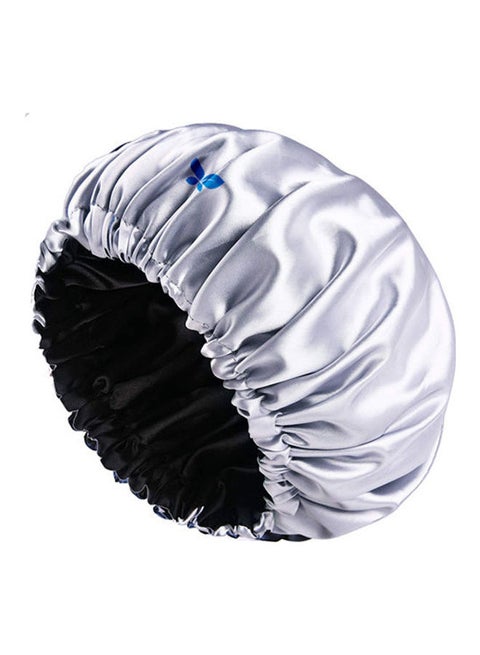 Bless Satin Bonnet - Silver